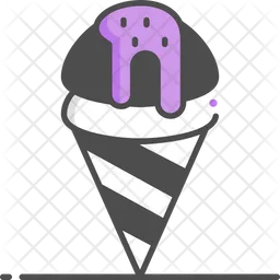 Helado de caramelo  Icon