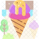 Helado de caramelo  Icon