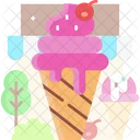 Helado de cereza  Icon