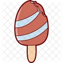 Helado de chocolate  Icono