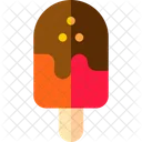 Helado de chocolate  Icono