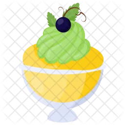 Helado de Mango  Icono