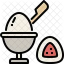 Helado de mochi  Icono