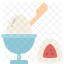Helado de mochi  Icono