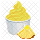 Helado de piña  Icono