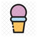 Cucurucho de helado  Icono