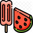 Helado de fruta  Icono