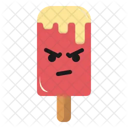 Helado molesto  Icono