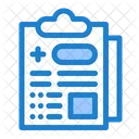 Helath Report Medical Report Medical Document Icon