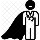 Held Arzt Mutig Symbol