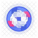 Helfende Hand  Symbol