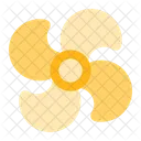 Helice Turbina Rotor Icono