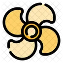 Helice Turbina Rotor Icono