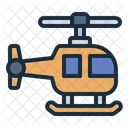 Helicopter Vehicle Transportation Icon