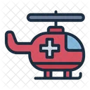 Helicopter Aircraft Transportation Icon