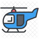 Medical Healthcare Helicopter Icon