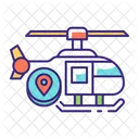 Helicopter Chopper Aircraft Icon