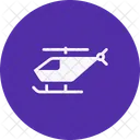 Helicopter Fly Travel Icon