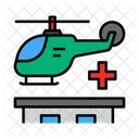 Helicopter Air Emergency Air Peramedic Icon