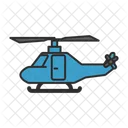 Helicopter Vehicle Car Icon