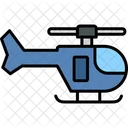 Helicopter Aircraft Emergency Icon