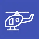 Helicopter Chopper Travel Icon