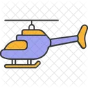 Helicopter Fighter Helicopter Helipad Icon