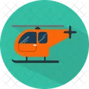 Helicopter Transport Travel Icon