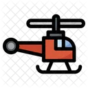 Helicopter Chopper Transportation Icon