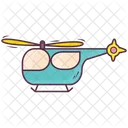 Helicopter Rotorcraft Chopper Helicopter Icon