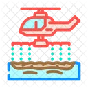 Helicopter Spraying Dispersants Icon