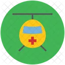 Medical Helicoptere Evacuation Sanitaire Icône
