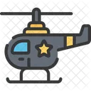 Helicoptere De Police Vehicules Police Icon