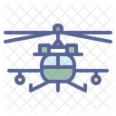 Ejercito Vuelo Guerra Icono