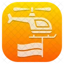 Helicopters Travelling Drone Icon