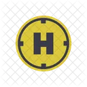 Helipad Helicopter Vehicle Icon