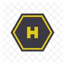 Helipad Helicopter Vehicle Icon