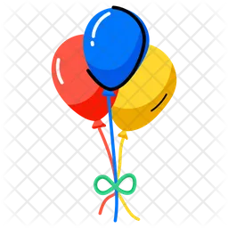 Helium Balloons  Icon