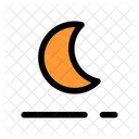 Helle Nacht Mond Nacht Symbol