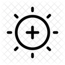 Helligkeit hoch  Symbol