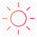 Helligkeit Wetter Symbol