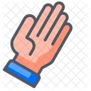 Hello Hand Finger Icon