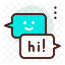 Hello Message Chat Icon