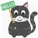 Greetings Emoji Sign Icon