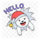 Hello Bear Hello Teddy Christmas Bear Icône