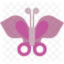 Hellvioletter Schmetterling  Symbol