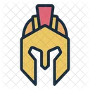 Helm Spartaner Krieger Symbol