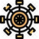 舵、船、ボート アイコン