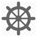 Helm Ship Wheel Icon
