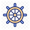 Ship Helm Boat Icon